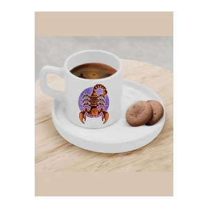 Türk Kahvesi Fincanı Akrep Burcu Fincan