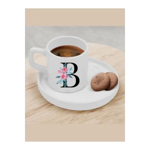 Türk Kahvesi Fincanı B Harfi Fincan