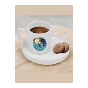 Türk Kahvesi Fincanı Kova Burcu Fincan