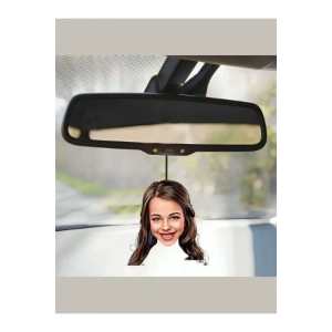 Kişiye Özel Dikiz Aynası Süsü - Fotoğraflı Dikiz Aynası Süsü - Karikatüre Ayna Süsü