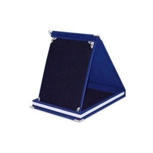 Lacivert Kadife Plaket - Metalsiz Boş Plaket
