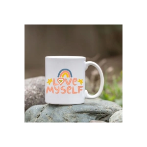 Kendimi Seviyorum Bardağı - I Love Myself Glass