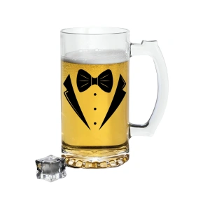 Papyonlu Baskılı Bira Bardağı - Bira Bardağı