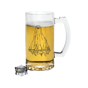 Hayalet Baskılı Bira Bardağı - Bira Bardak