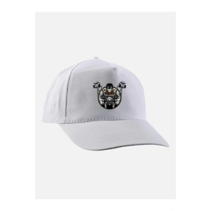 Motorcu Baskılı Şapka - Motorcu Şapkası