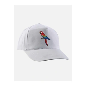 Papağan Baskılı Şapka - Papağanlı Şapka