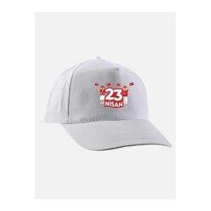 23 Nisan Baskılı Şapka - 23 Nisan Şapkası