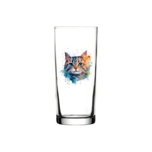 Kedi Baskılı Rakı Bardağı - Kedili Rakı Bardağı