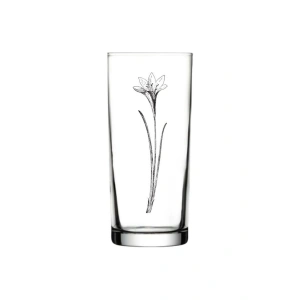 Çiçek Baskılı Rakı Bardağı - Çiçekli Rakı Bardağı