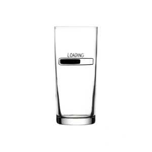 Loading Baskılı Rakı Bardağı - Loading Yazılı Rakı Bardağı