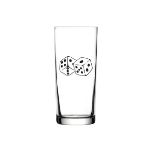 Zar Baskılı Rakı Bardağı - Zarlı Rakı Bardağı