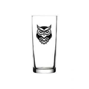 Baykuş Baskılı Rakı Bardağı - Baykuşlu Rakı Bardağı