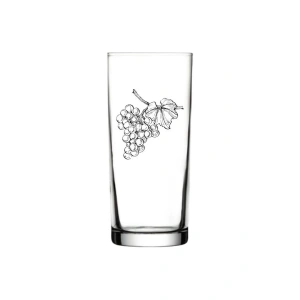 Üzüm Baskılı Rakı Bardağı - Üzümlü Rakı Bardağı