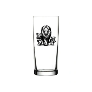 Aslan Baskılı Rakı Bardağı - Aslanlı Rakı Bardağı