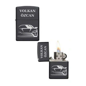 Kişiye Özel Araba Baskılı Metal Çakmak