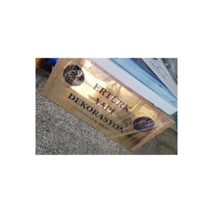 Kişiye Özel Metal Üzerine Baskı - Metal Tabela - Metale Baskı ( 30 cm x 42 cm )