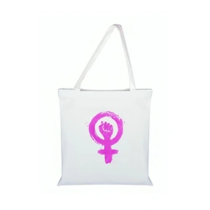 Kadın Baskılı Bez Çanta - Kadın Çanta