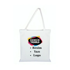 Kişiye Özel Bez Çanta - Resim Baskılı Çanta - Özel Yazılı Çanta