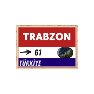 Trabzon Tablo - Retro Tablo