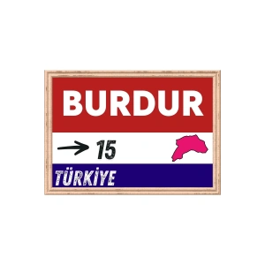Burdur Tablo - Retro Tablo