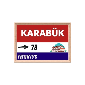Karabük Tablo - Retro Tablo