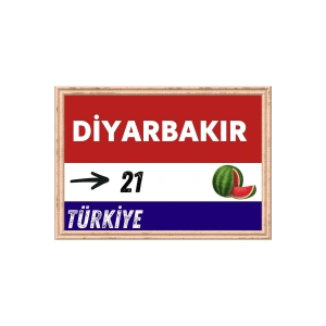 Diyarbakır Tablo - Retro Tablo