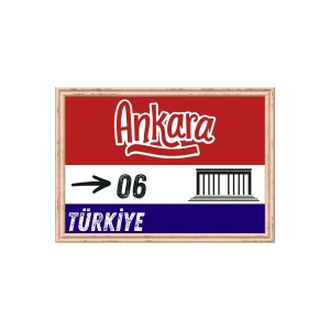 Ankara Tablo - Retro Tablo