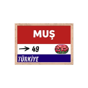 Muş Tablo - Retro Tablo