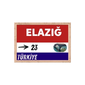 Elazığ Tablo - Retro Tablo