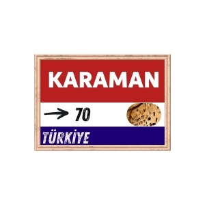 Karaman Tablo - Retro Tablo