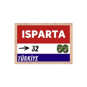 Isparta Tablo - Retro Tablo