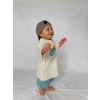 Fil Baskılı Şortlu Takım