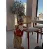 Turuncu Figürlü Yelek