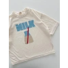 Milk Baskılı Şortlu Takım