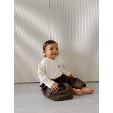 Leopar Nakışlı Unisex Body