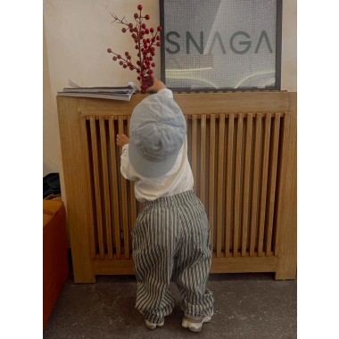 Balloon Çizgili Yeşil Pantolon