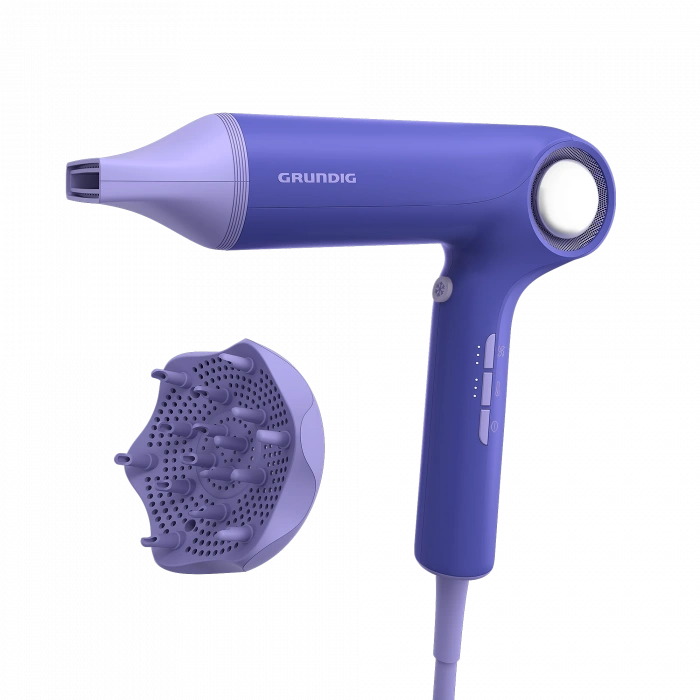 Grundıg HD 9482 Botanika™ Mavi Kantaron Yağlı Saç Kurutma Makinesi