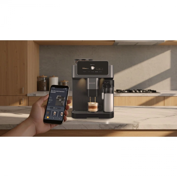 Arçelik EM 9595 Imperium Barista® Tam Otomatik Espresso Makinesi