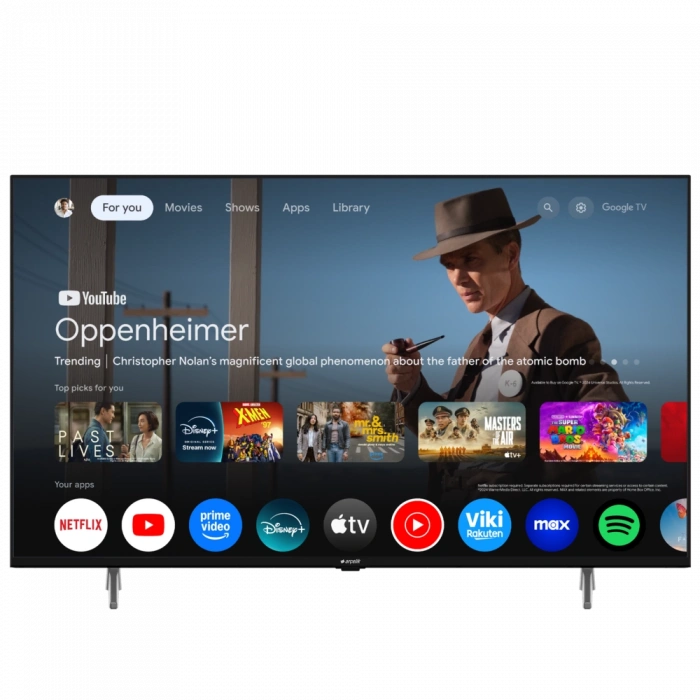 Arçelik 7 serisi 55 4K UHD Google TV - A55 E 795 B Smart TV