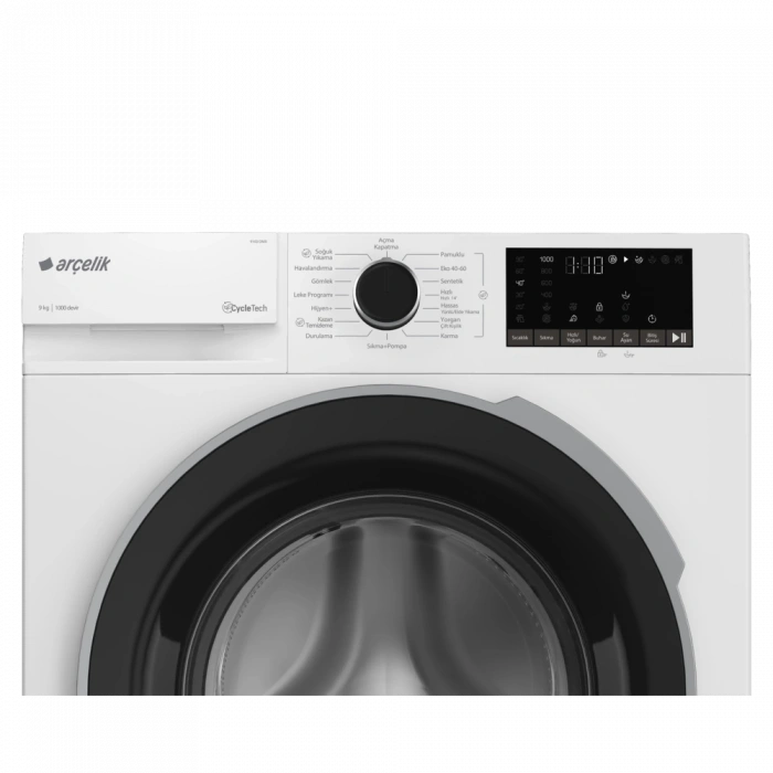 Arçelik 9100 DMX 9 Kg 1000 Devir Çamaşır Makinesi