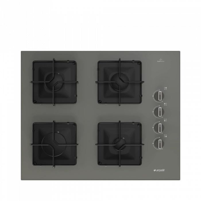 Arçelik OCD K 651 EG GRİ Ankastre Ocak