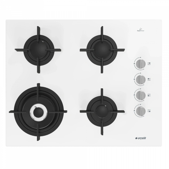 Arçelik OCD T 651 DWB Fibona Serisi Gazlı Cam Tablalı Ocak