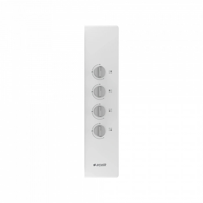 OMD D 611 EB Gazlı Metal Tablalı Ocak
