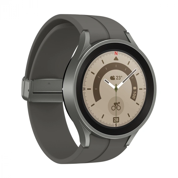 Samsung Galaxy Watch5 Pro Gri Titanyum Akıllı Saat