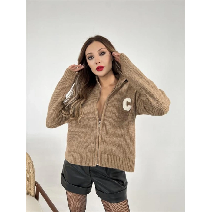 3907 TRİKO ŞARDONLU ARMALI HIRKA-VİZON