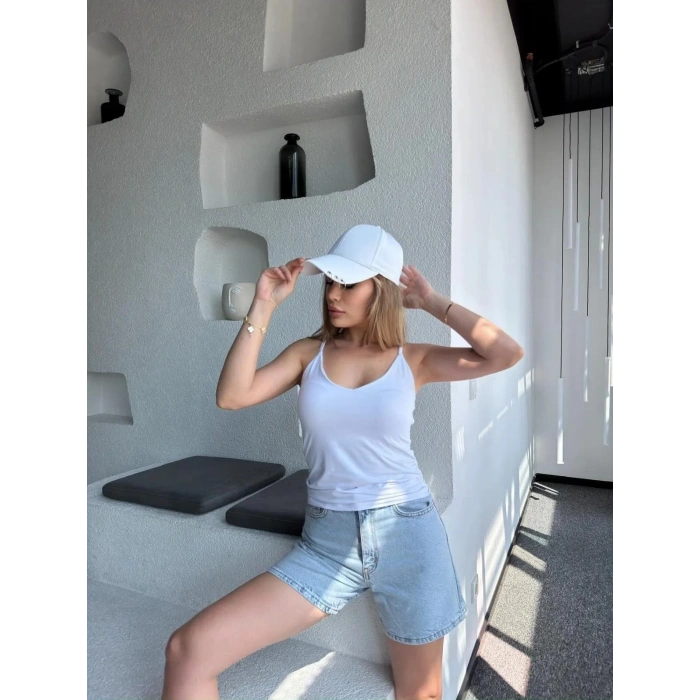 Ayarlanabilir Askılı Basic Body Beyaz - 131.75