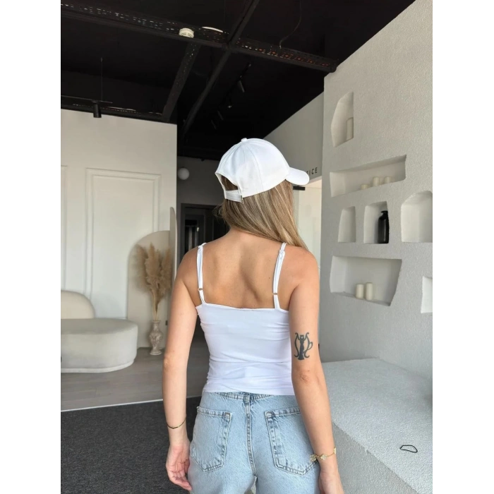 Ayarlanabilir Askılı Basic Body Beyaz - 131.75