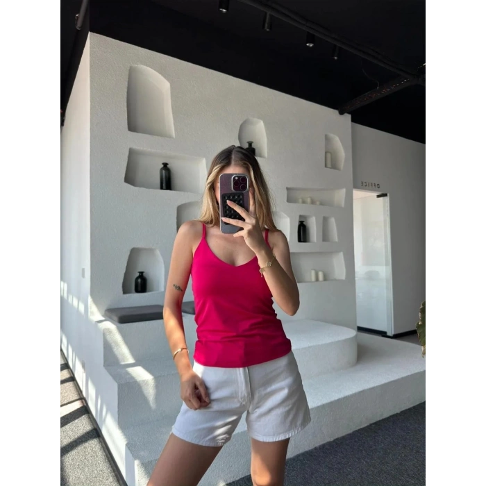 Ayarlanabilir Askılı Basic Body Fuşya - 131.75