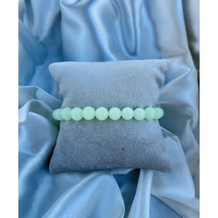 Fosforlu Doğal Taş Parlak Limon Küre