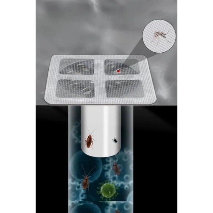 TUFEYO 10lu Banyo ve Mıutfak Lavabo Koku Önleyici ve Haşere Böcek Önleyici Gider Filtresi